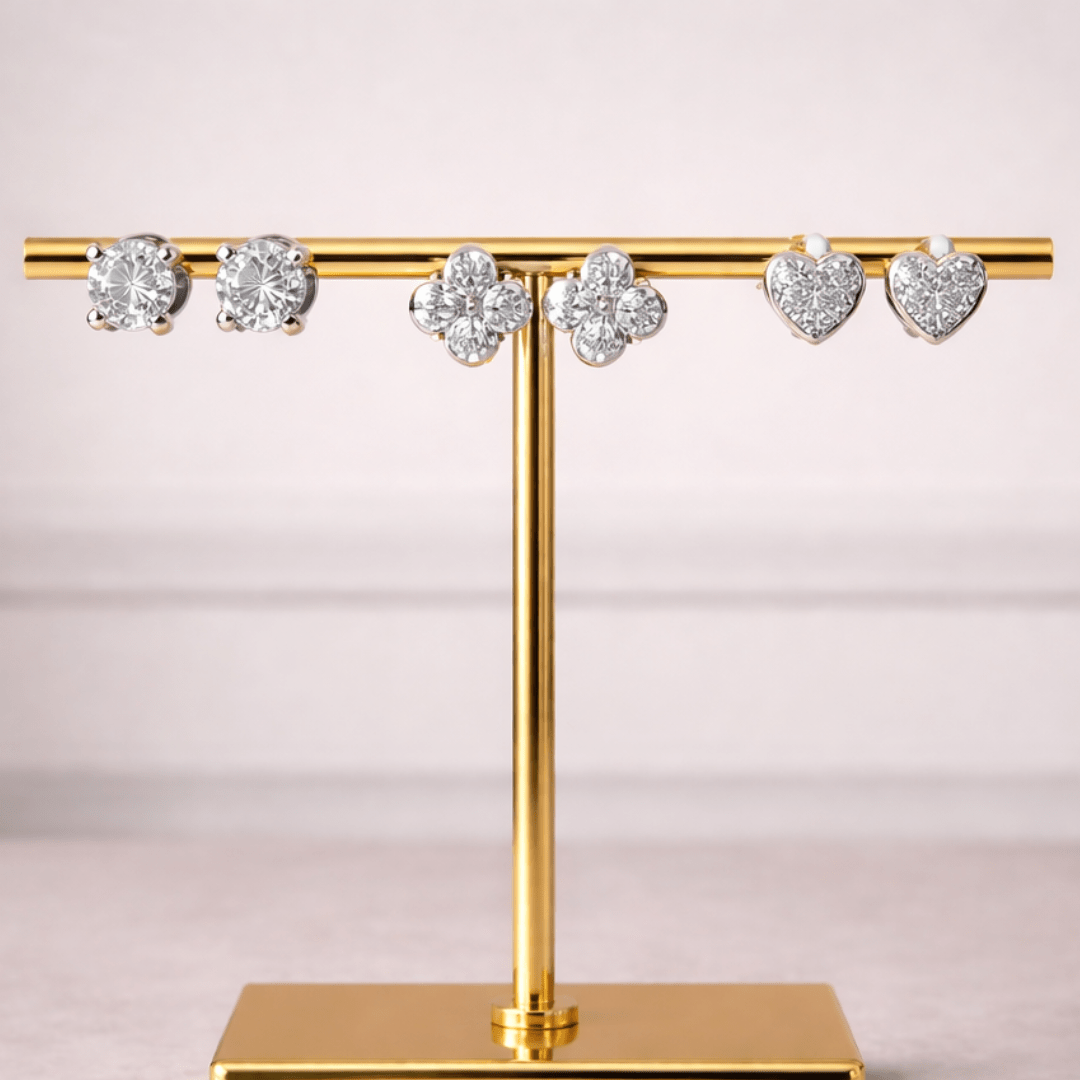 Diamond Dust Earring Stack - Upakarnaproduct_type