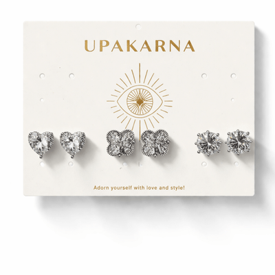 Diamond Dust Earring Stack - Upakarnaproduct_type