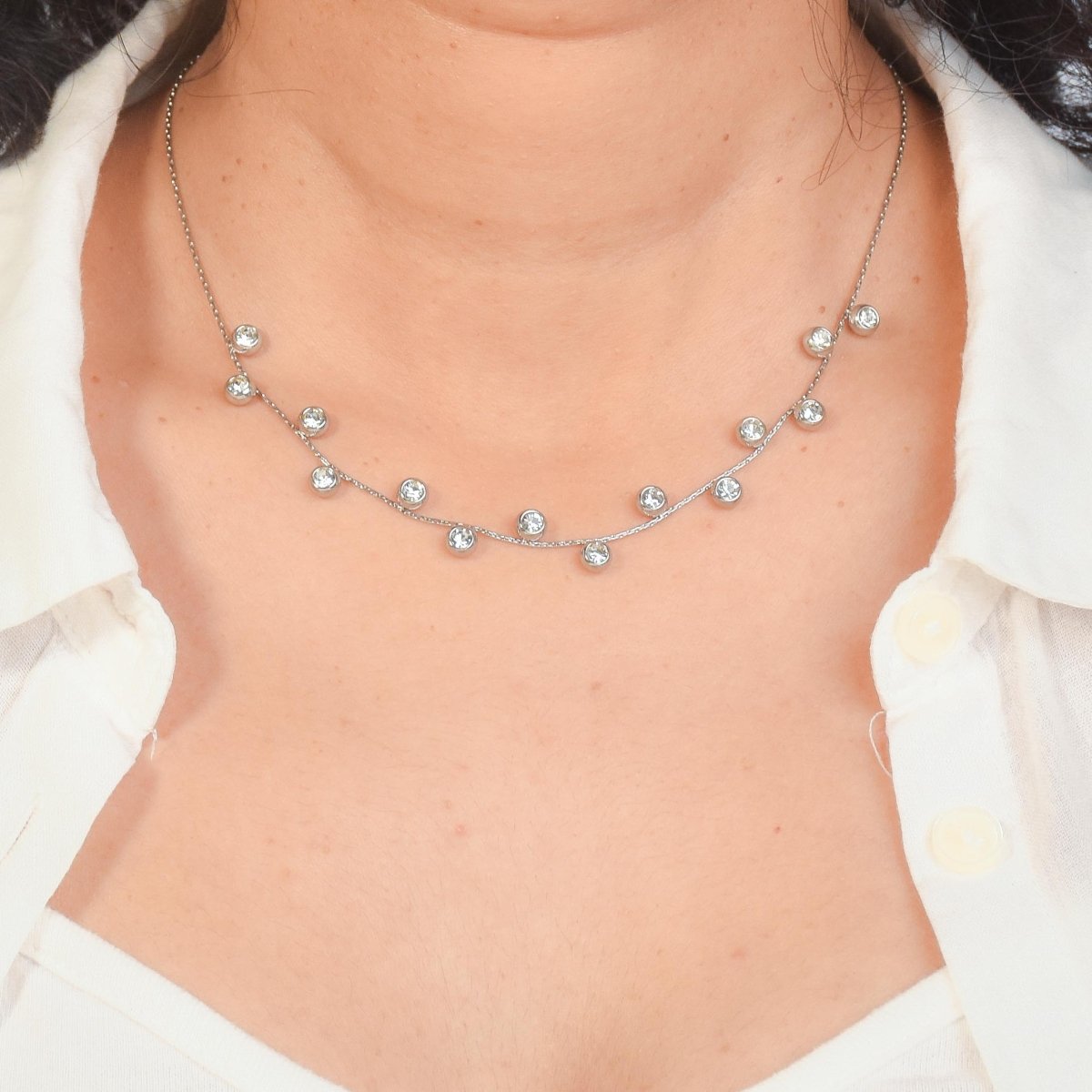 Diamond Dust Necklace - Upakarnaproduct_type
