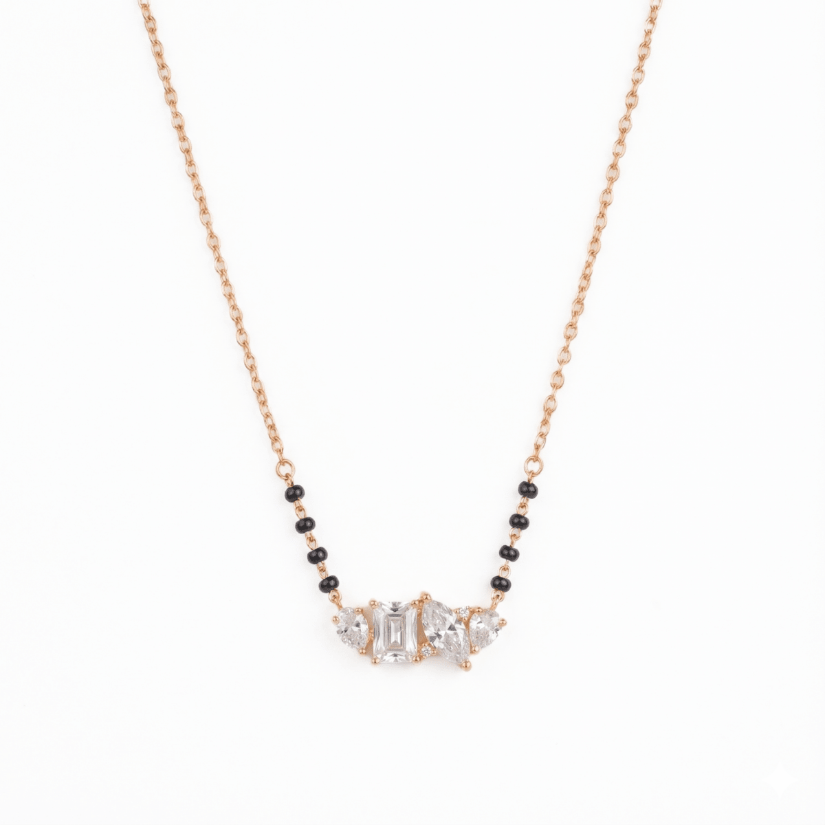 Diamond Path Mangalsutra Necklace - Upakarnaproduct_type