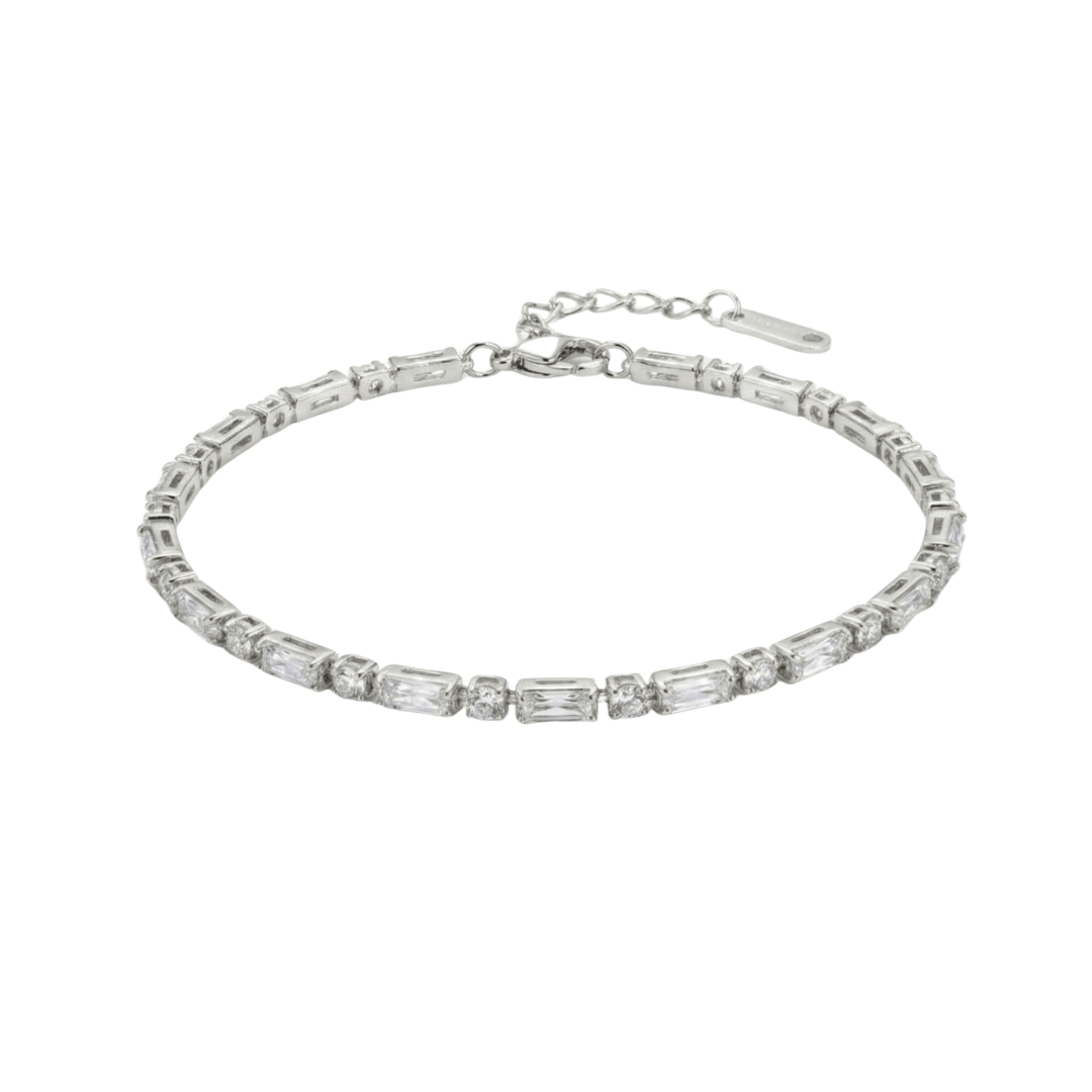 Diamond Tennis Cut Bracelet - Upakarnaproduct_type