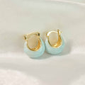 Dreamy Pastel Hoop Earrings