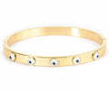 Evil Eye Studded Bangle