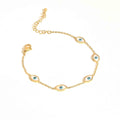 Eye Shaped Evil Eye Bracelet