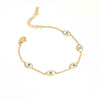 Eye Shaped Evil Eye Bracelet
