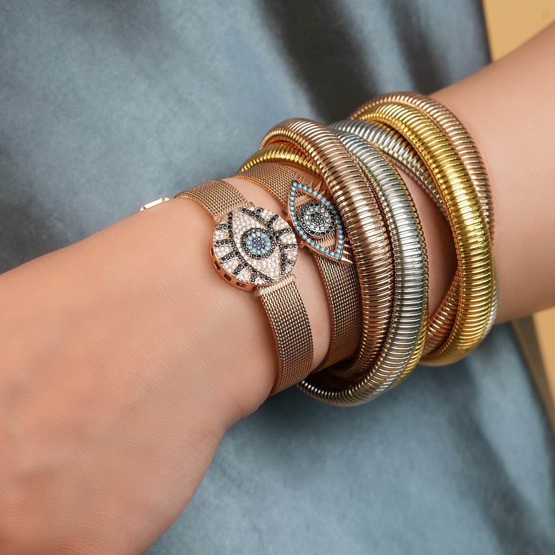 Eye - Shaped Evil Eye Watch Belt - Upakarnaproduct_type