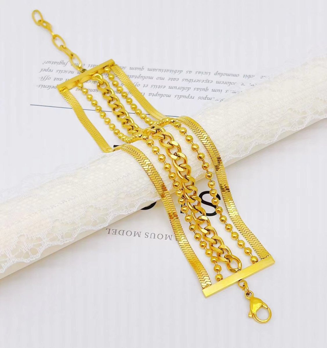 Five Layered Stac Bracelet - Upakarnaproduct_type