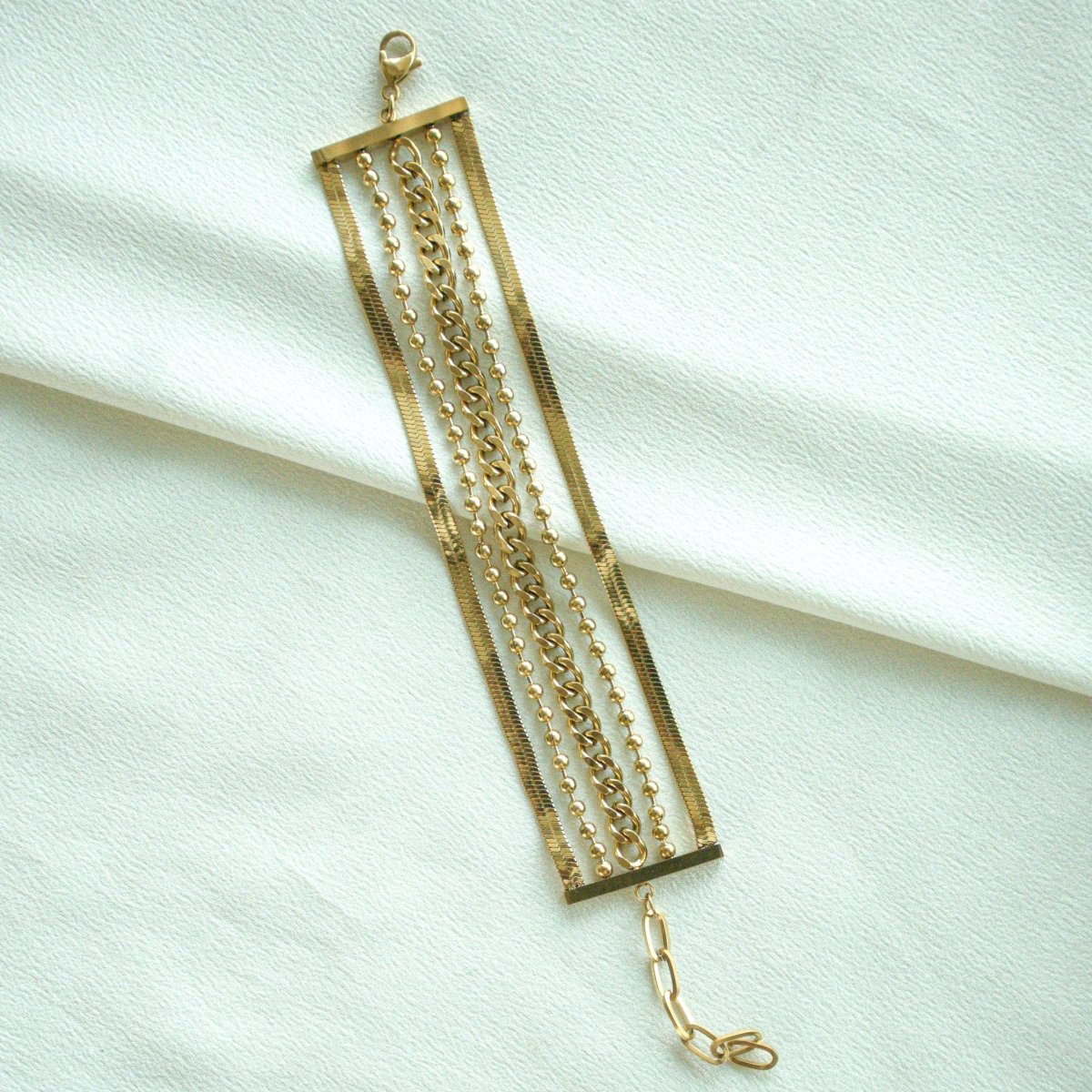 Five Layered Stac Bracelet - Upakarnaproduct_type
