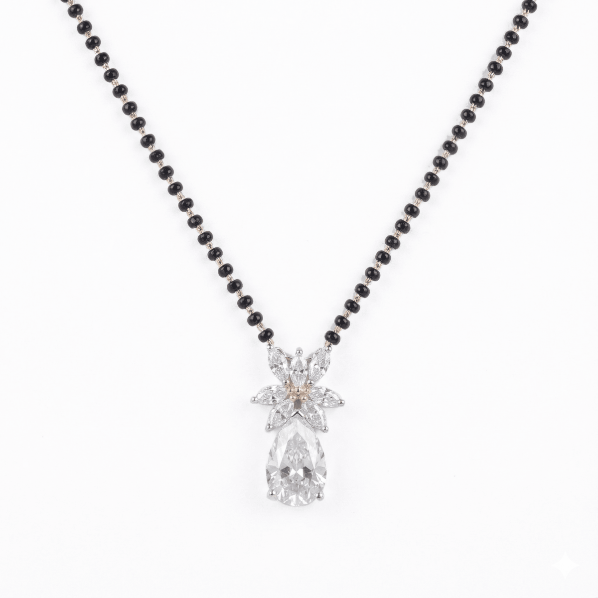 Floral Flare Mangalsutra Necklace - Upakarnaproduct_type