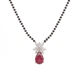 Floral Flare Mangalsutra Necklace