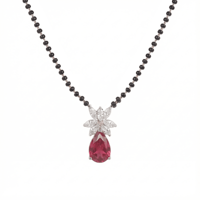 Floral Flare Mangalsutra Necklace