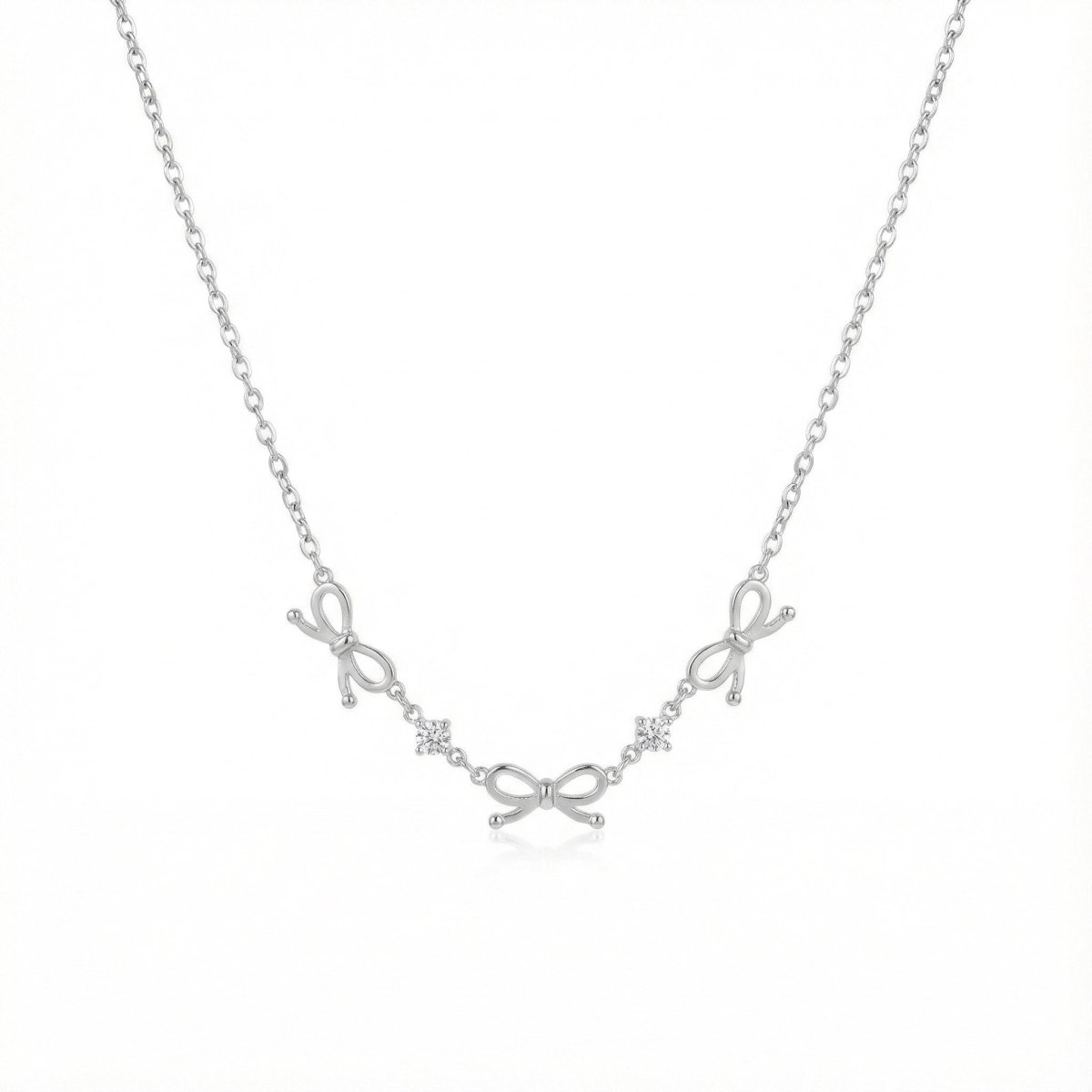 Gilded Bow Necklace - Upakarnaproduct_type