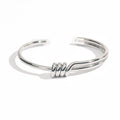 Gilded Knot Cuff Bangle