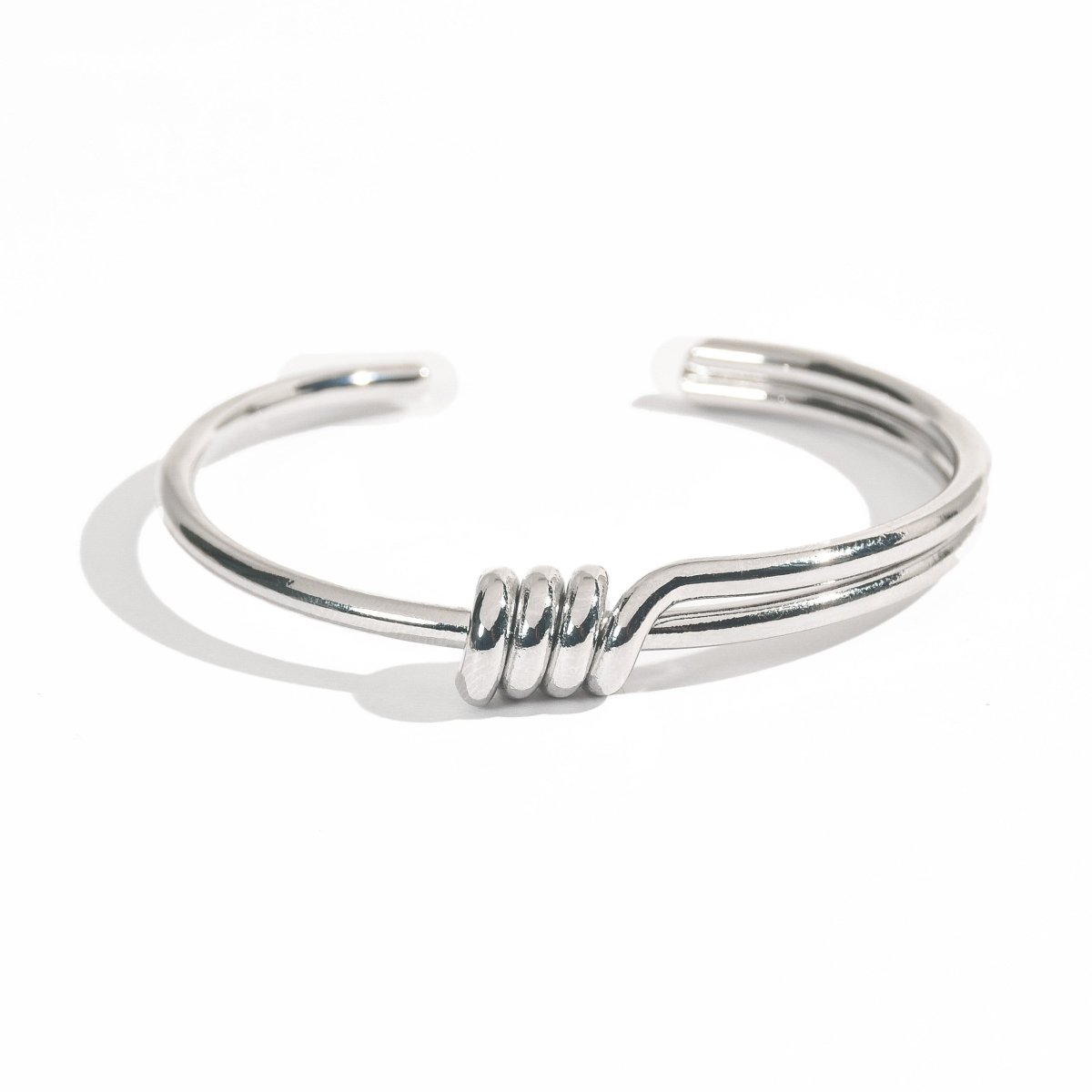 Gilded Knot Cuff Bangle - Upakarnaproduct_type