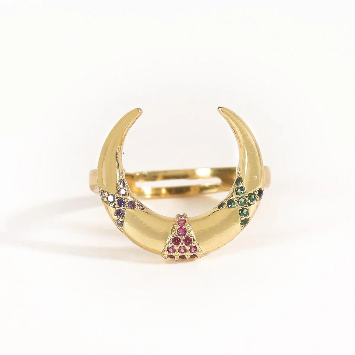Mystic Aura Stack | Anti-tarnish  | Gold-plated
