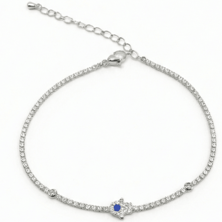 Glistening Hamsa Bracelet - Upakarnaproduct_type