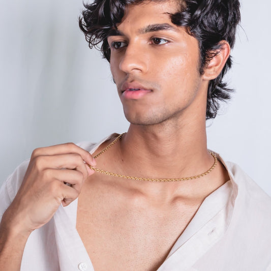 Golden Knot Necklace