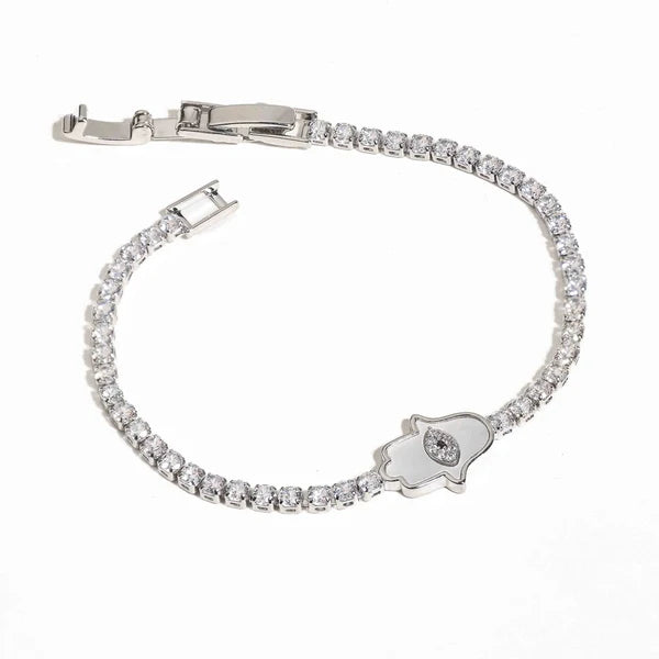 Celeste Evil Eye Stack | Anti-tarnish