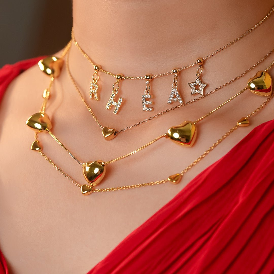 Heart Chain Necklace - Upakarnaproduct_type