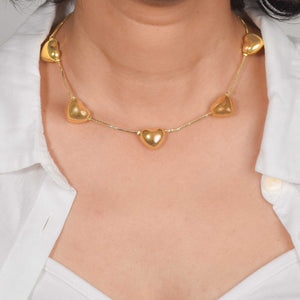 Heart Chain Necklace