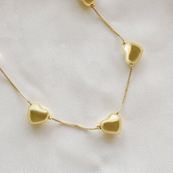 Heart Chain Necklace - Upakarnaproduct_type