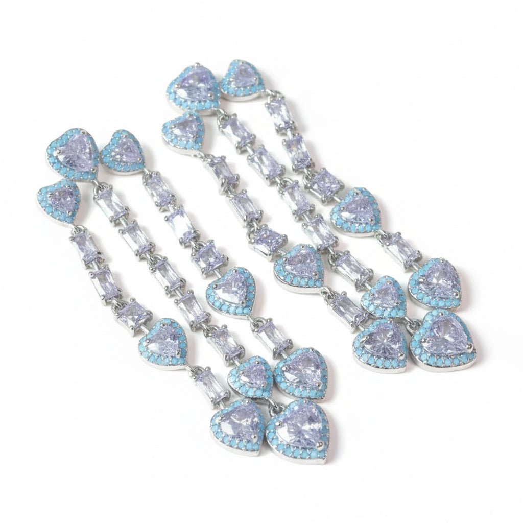 Heartfelt Glam Earrings - Upakarnaproduct_type