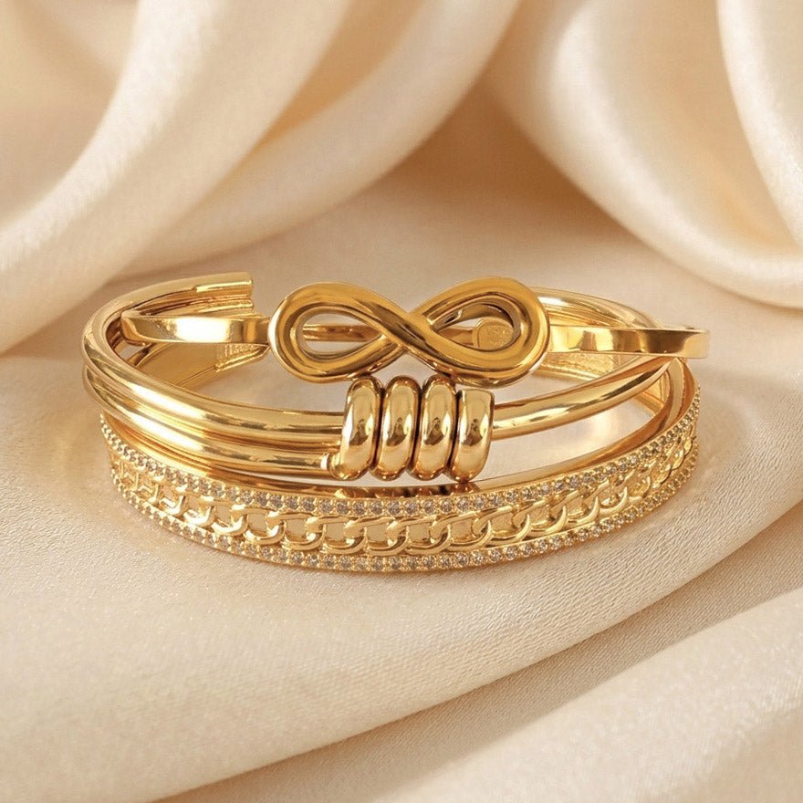 Infinite Glow Bangle Stack - Upakarnaproduct_type