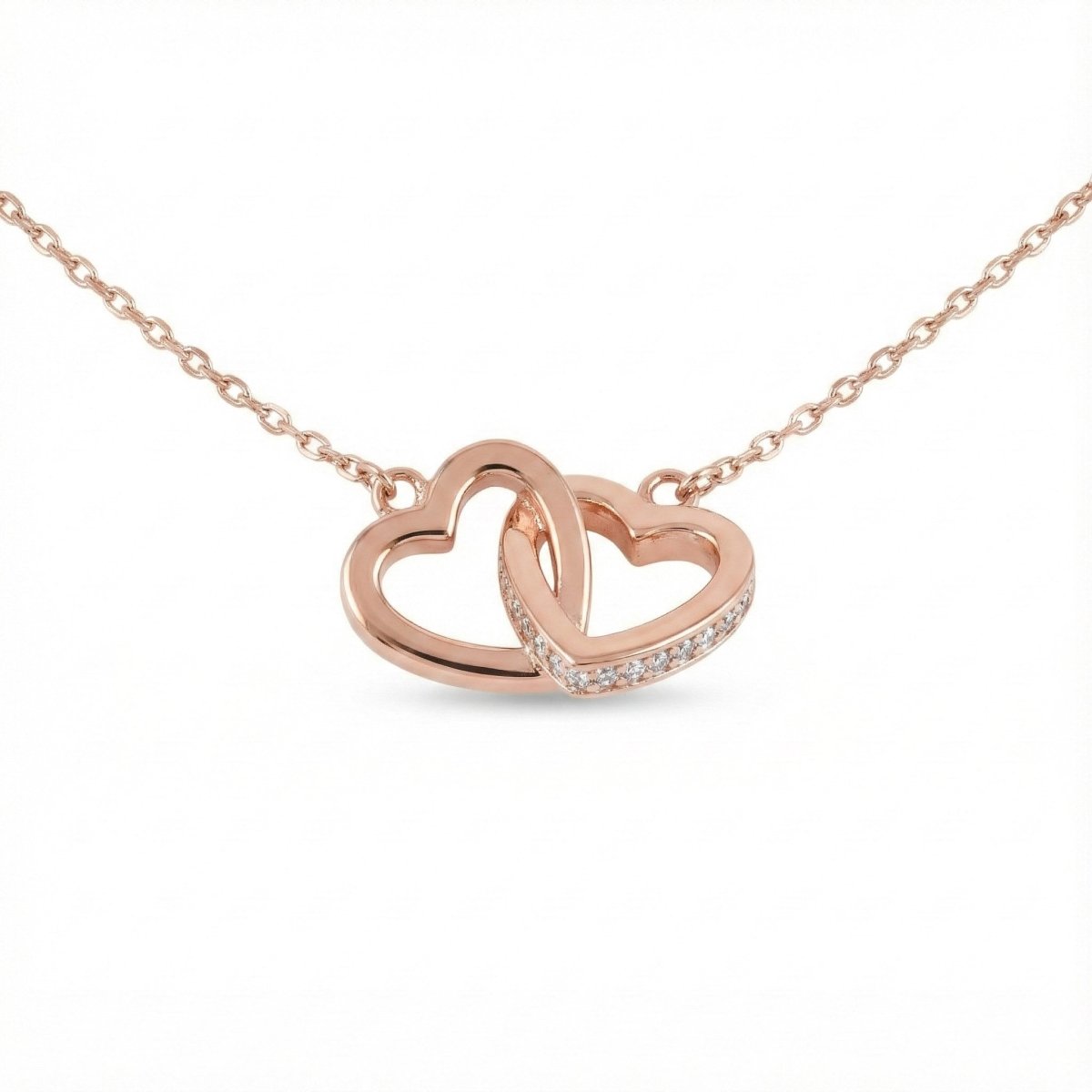 Interlock Heart Necklace - Upakarnaproduct_type