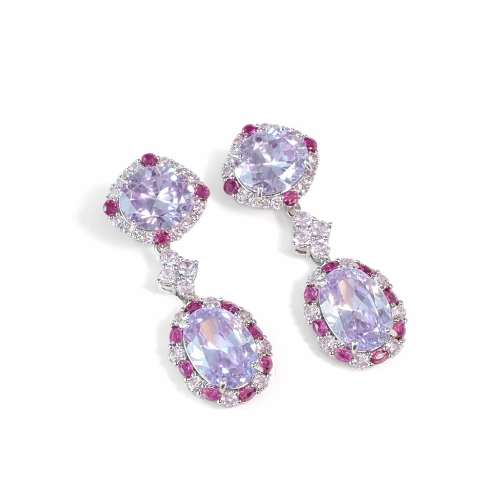 Lavender Drift Earrings - Upakarnaproduct_type