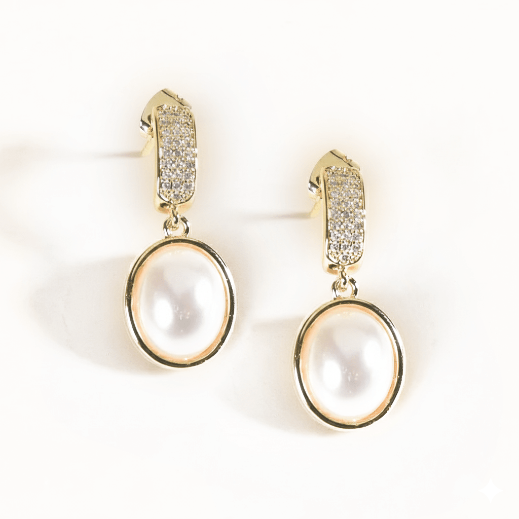 Lumina Pearl Danglers - Upakarnaproduct_type