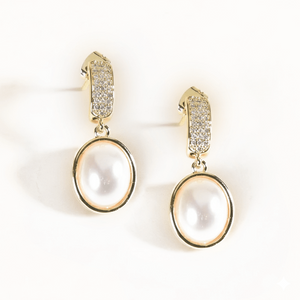 Lumina Pearl Dangler Earrings