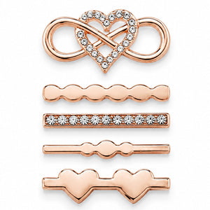 Blush Infinity Watch Charm | Anti-Tarnish | Watch Accessories