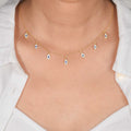 Mini Mystical Gaze Evil Eye Choker