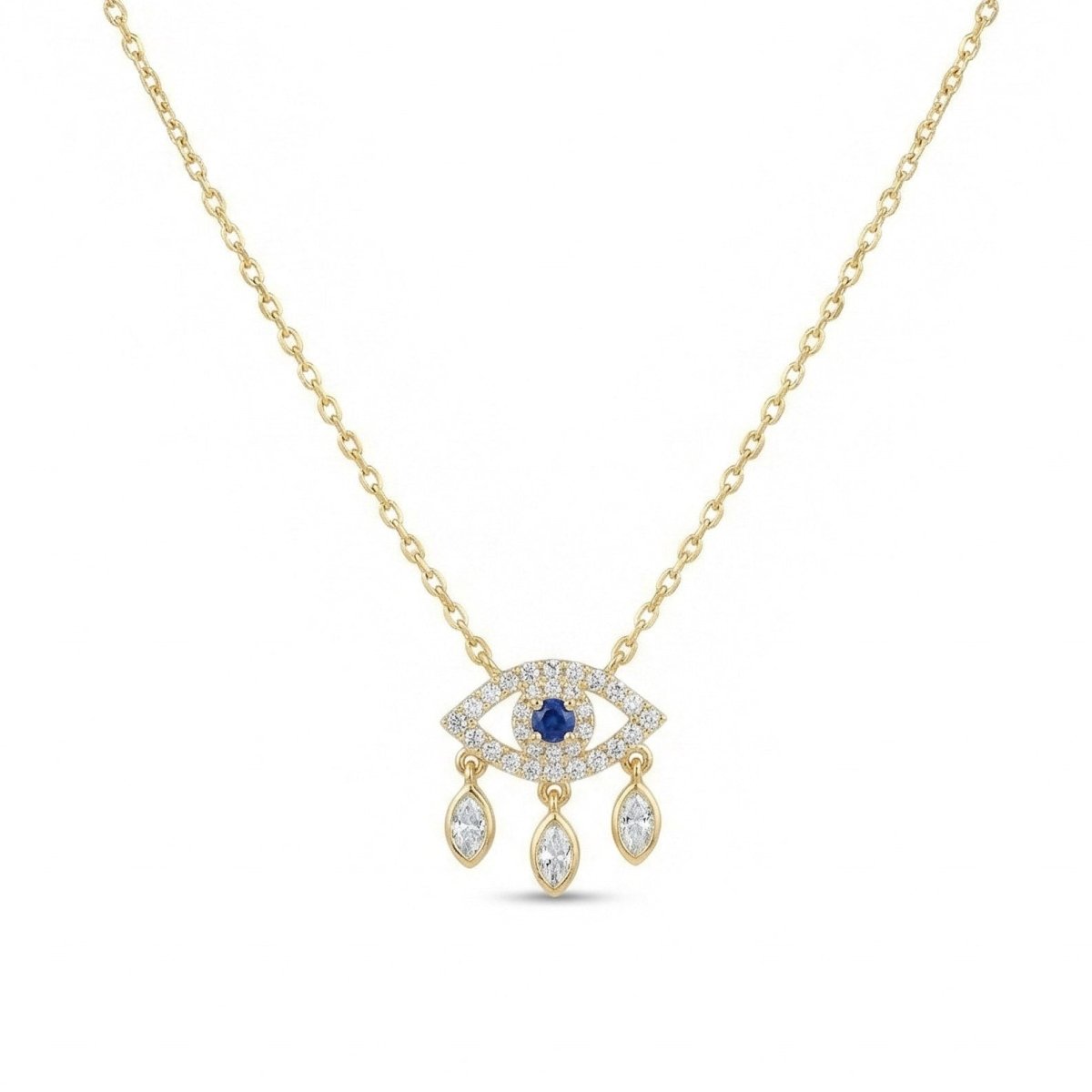 Moonlit Evil Eye Necklace - Upakarnaproduct_type