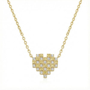 Mosaic Heart Necklace