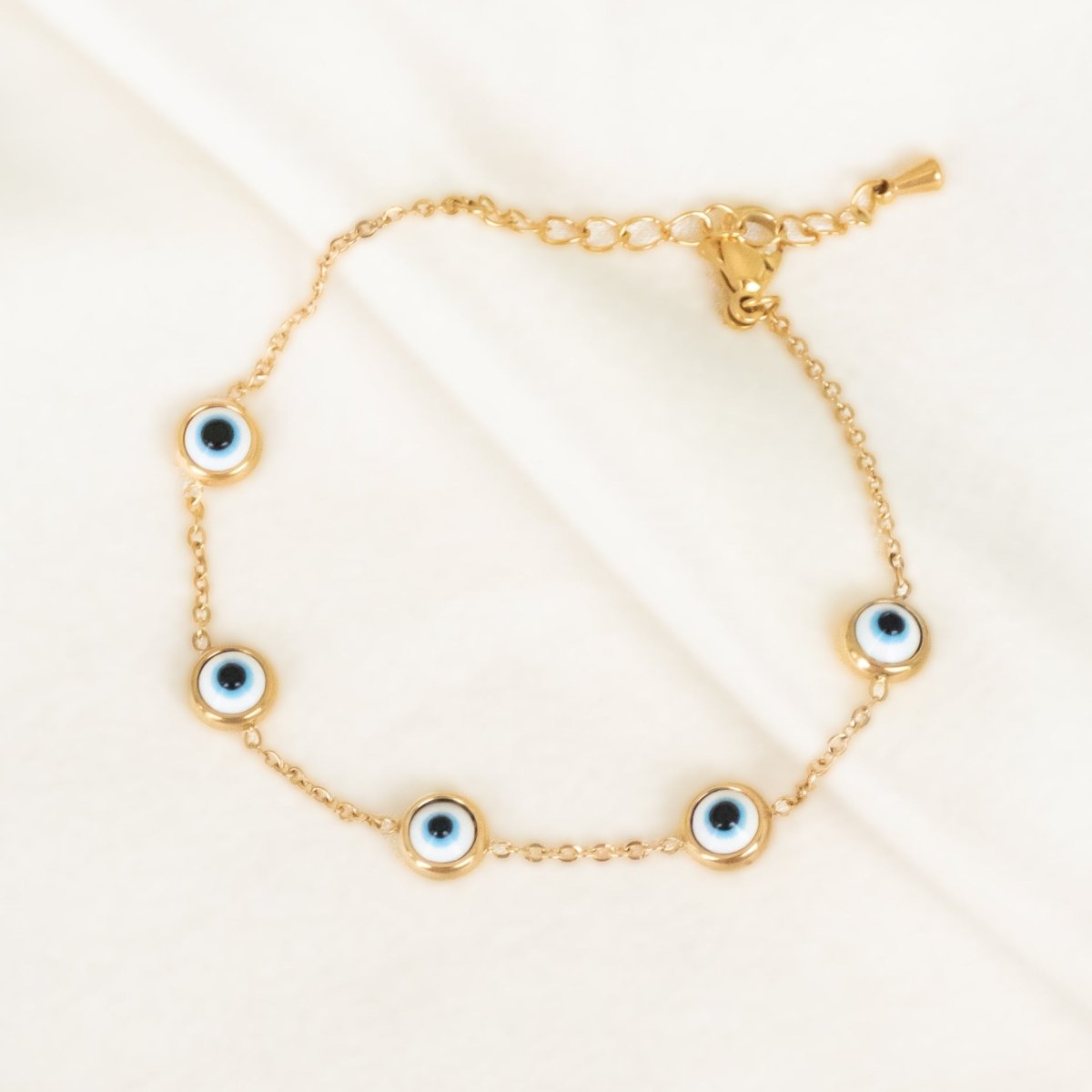 Multi Evil Eyes Bracelet - Upakarnaproduct_type