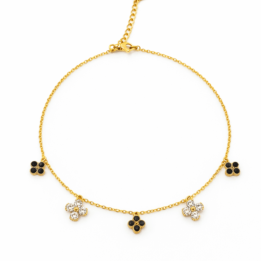 Mystic Clover Anklet - Upakarnaproduct_type