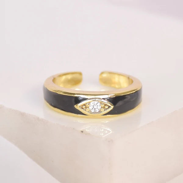 Midnight Aura Stack | Anti-tarnish  | Gold-plated