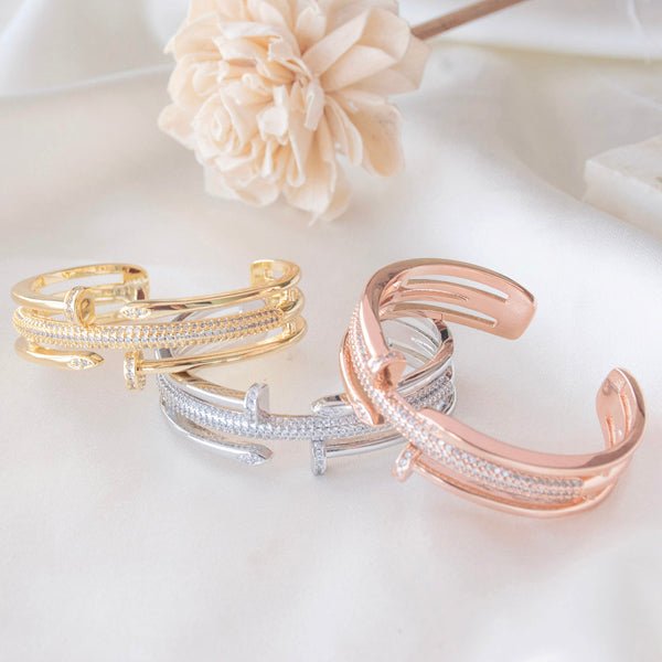 Nail Studded Thick Bangle - Upakarnaproduct_type