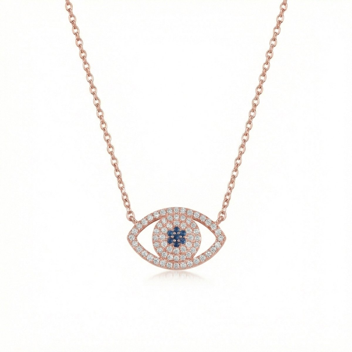 Oceanic Evil Eye Necklace - Upakarnaproduct_type