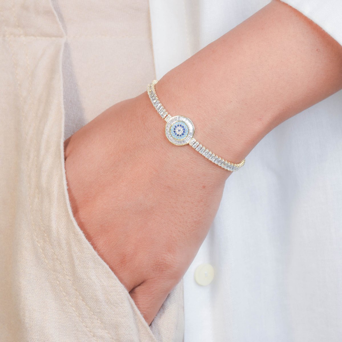 Oracle Evil Eye Bracelet - Upakarnaproduct_type