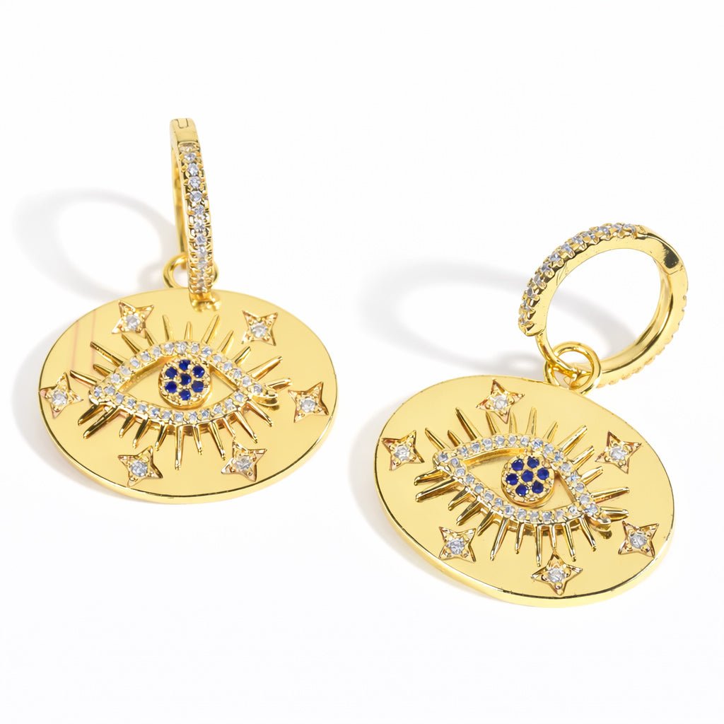 Oracle Evil Eye Earring - Upakarnaproduct_type