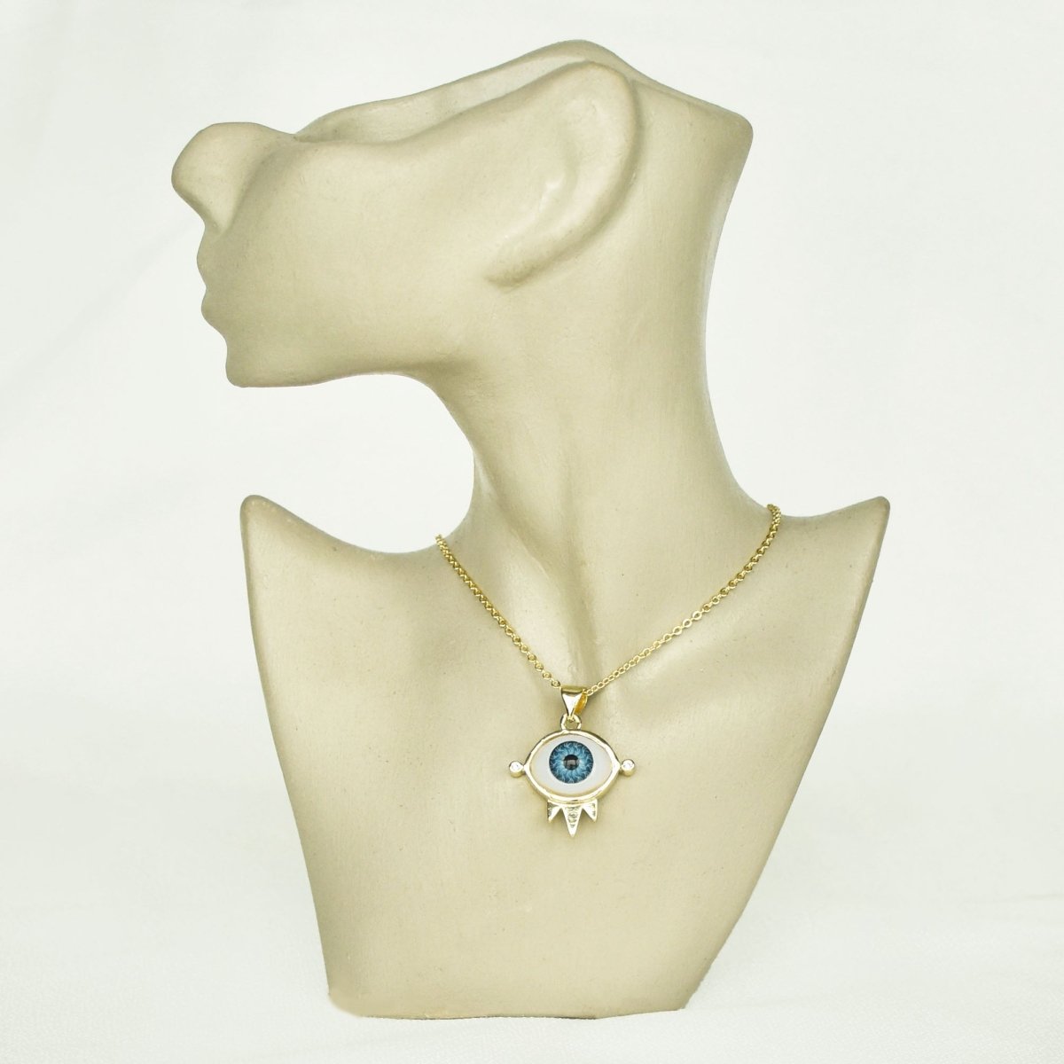 Original Evil Eye Crown Pendant - Upakarnaproduct_type
