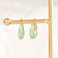 Pastel Enamel Hoop Earrings