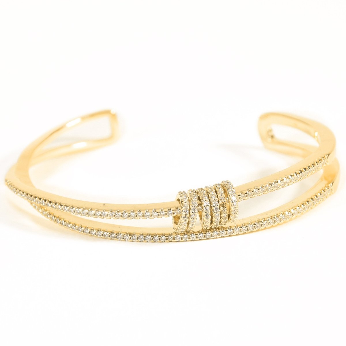 Pave Shine Bangle Stack - Upakarnaproduct_type