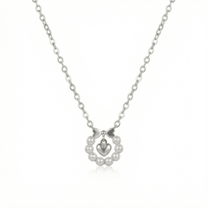 Pearl Bow Necklace