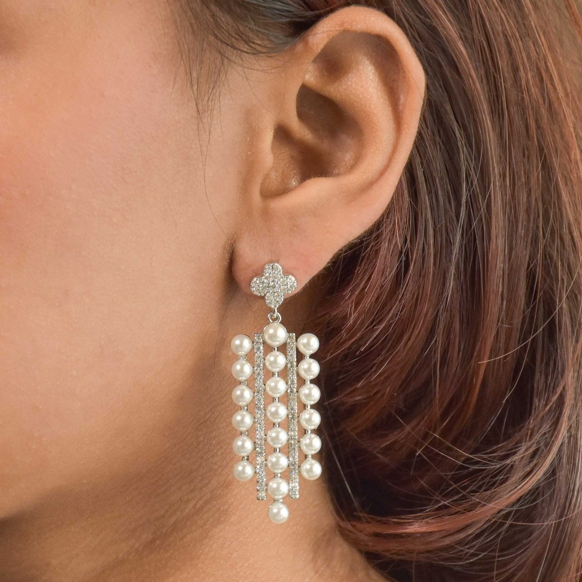 Pearl Cascade Earrings - Upakarnaproduct_type