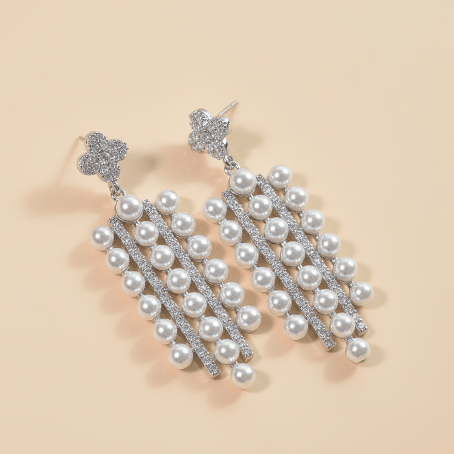 Pearl Cascade Earrings - Upakarnaproduct_type