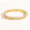 Pearl Diamond Tennis Bracelet