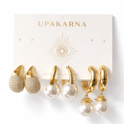 Pearl Muse Earring Stack - Upakarnaproduct_type
